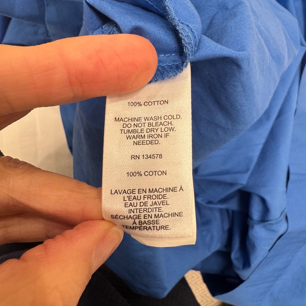 NWOT Vineyard Vines Tide Blue Women's Sun Dress XS - Picture 6 of 11